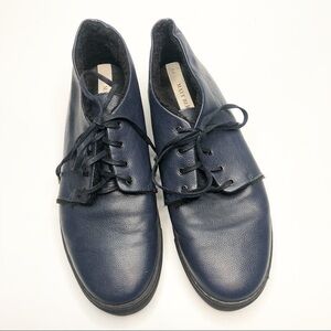 Matt Bernson | Blue Leather Oxfords